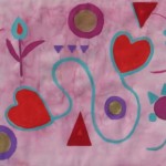 Prosperity Heartbeat, watercolor and pastel, 34" x 26", $1295